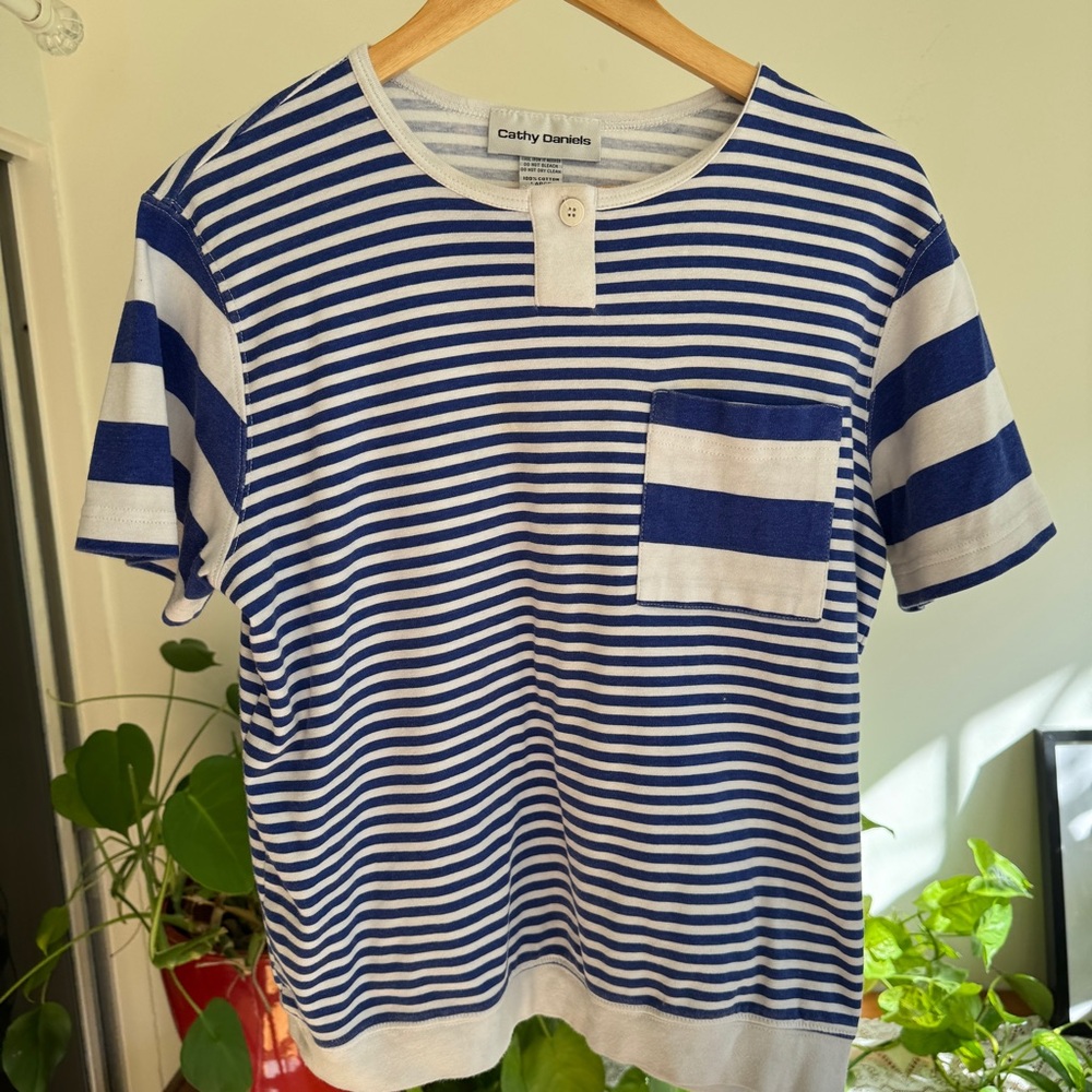 Nautical 90’s striped t-shirt